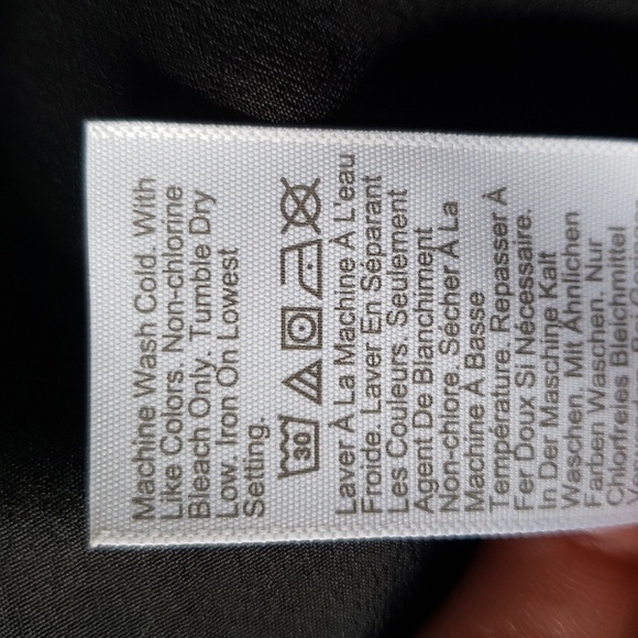 J. Crew Floral Midi Dress 4 Black Blue Pink Long Sleeve Cottage Office Career - Picture 16 of 16